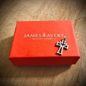 James Avery RETIRED Dove Cross Pendant